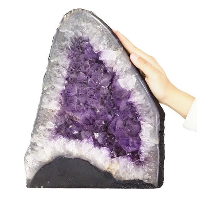 A-Grade Amethyst Geode - 12.08kg - Crystal Geode - Divine Decor Co.