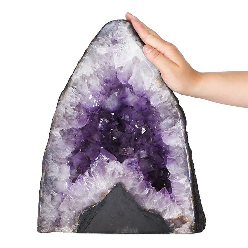 A-Grade Amethyst Geode - 12.86kg - Crystal Geode - Divine Decor Co.