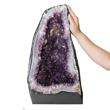 A-Grade Amethyst Geode - 13.44kg - Crystal Geode - Divine Decor Co.