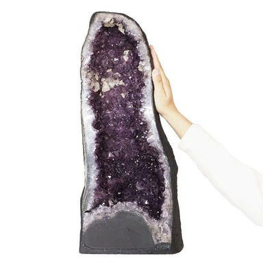 A-Grade Amethyst Geode - 22.44kg - Crystal Geode - Divine Decor Co.