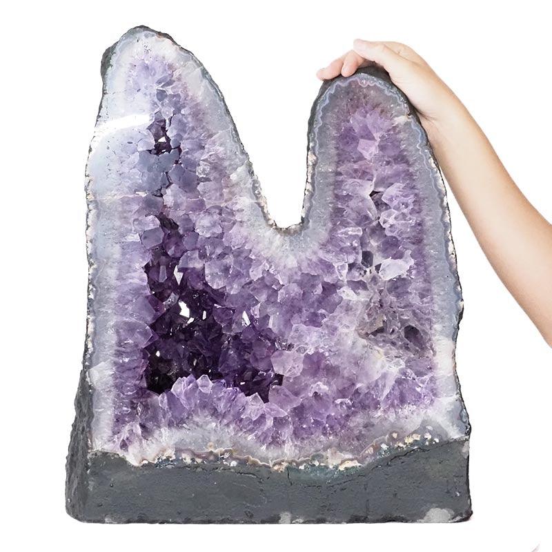 A-Grade Amethyst Geode - 30.60kg - Crystal Geode - Divine Decor Co.