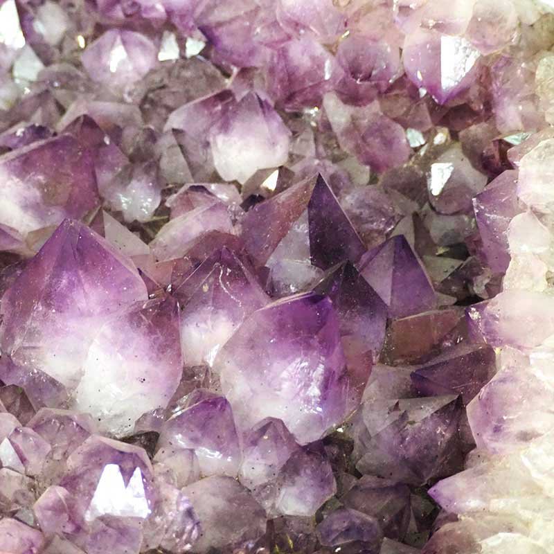 Amethyst Crystal Geode Specimen Table - 80kg - Crystal Geode - Divine Decor Co.