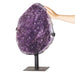 Amethyst Druze Cluster on Metal Stand - 10.44kg - Stands - Divine Decor Co.