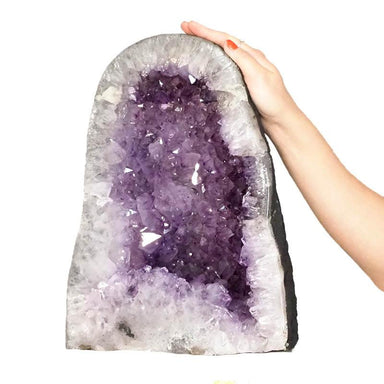 Amethyst Geode - 16.34kg - Crystal Geode - Divine Decor Co.