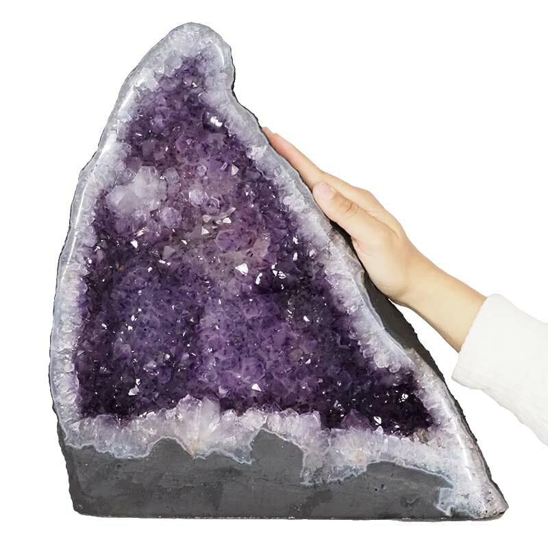 Amethyst Geode - 17.80kg - Crystal Geode - Divine Decor Co.