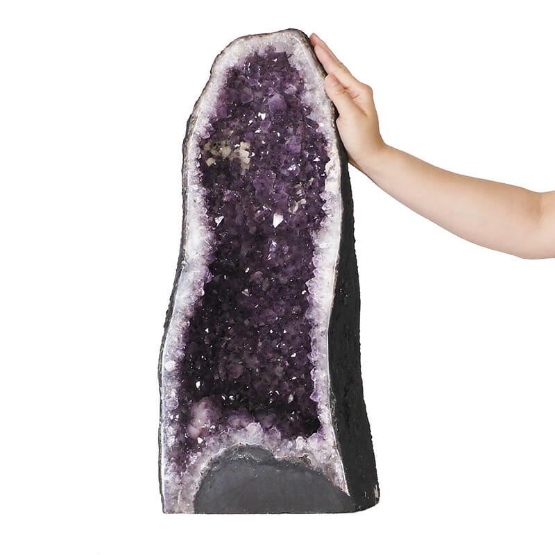 Amethyst Geode - 21.18kg - Crystal Geode - Divine Decor Co.