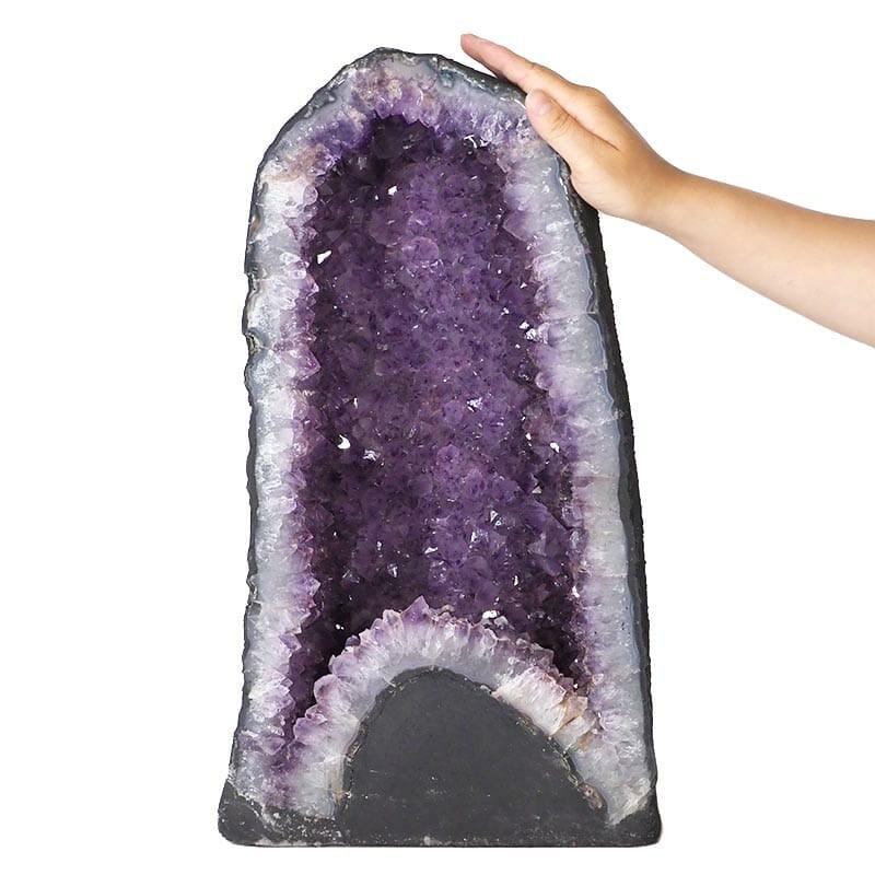 Amethyst Geode - 24.46kg - Crystal Geode - Divine Decor Co.