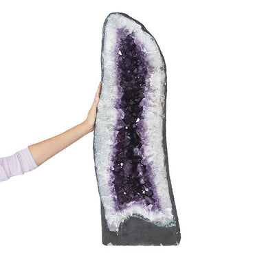 Amethyst Geode - 43.57kg - Crystal Geode - Divine Decor Co.