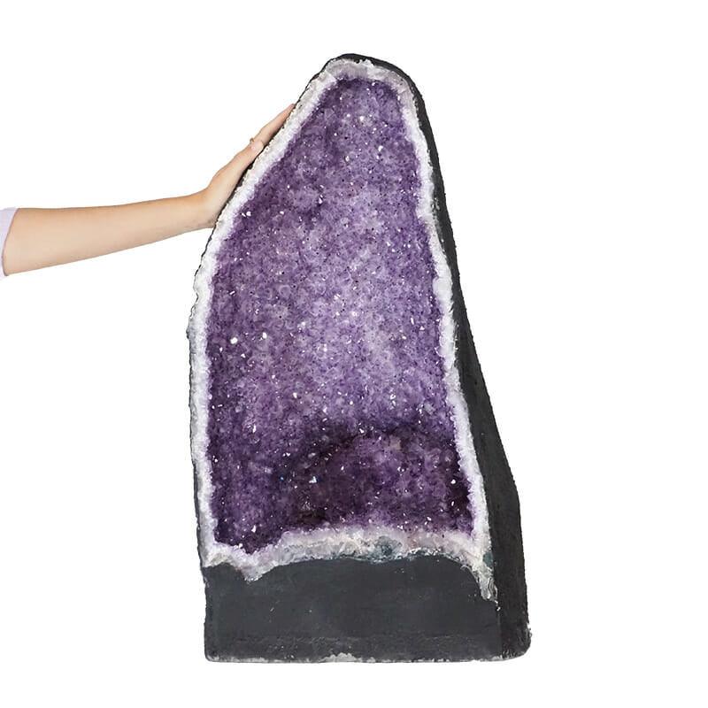 Amethyst Geode - 51.28kg - Crystal Geode - Divine Decor Co.