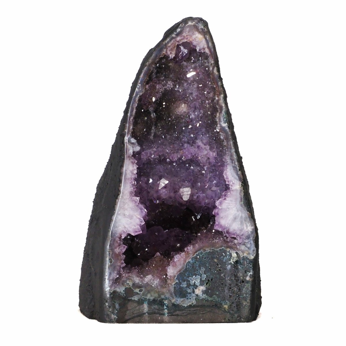 Amethyst Geode - 8.03kg - Crystal Geode - Divine Decor Co.