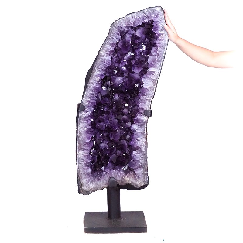 Amethyst Geode On Stand - 83kg - Stands - Divine Decor Co.