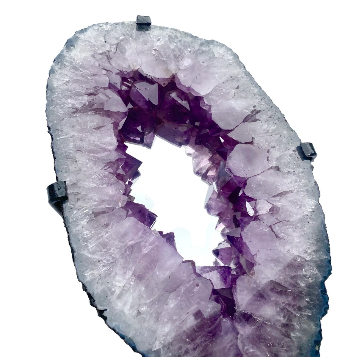 Amethyst Mirror - 4.6kg - Mirror - Divine Decor Co.