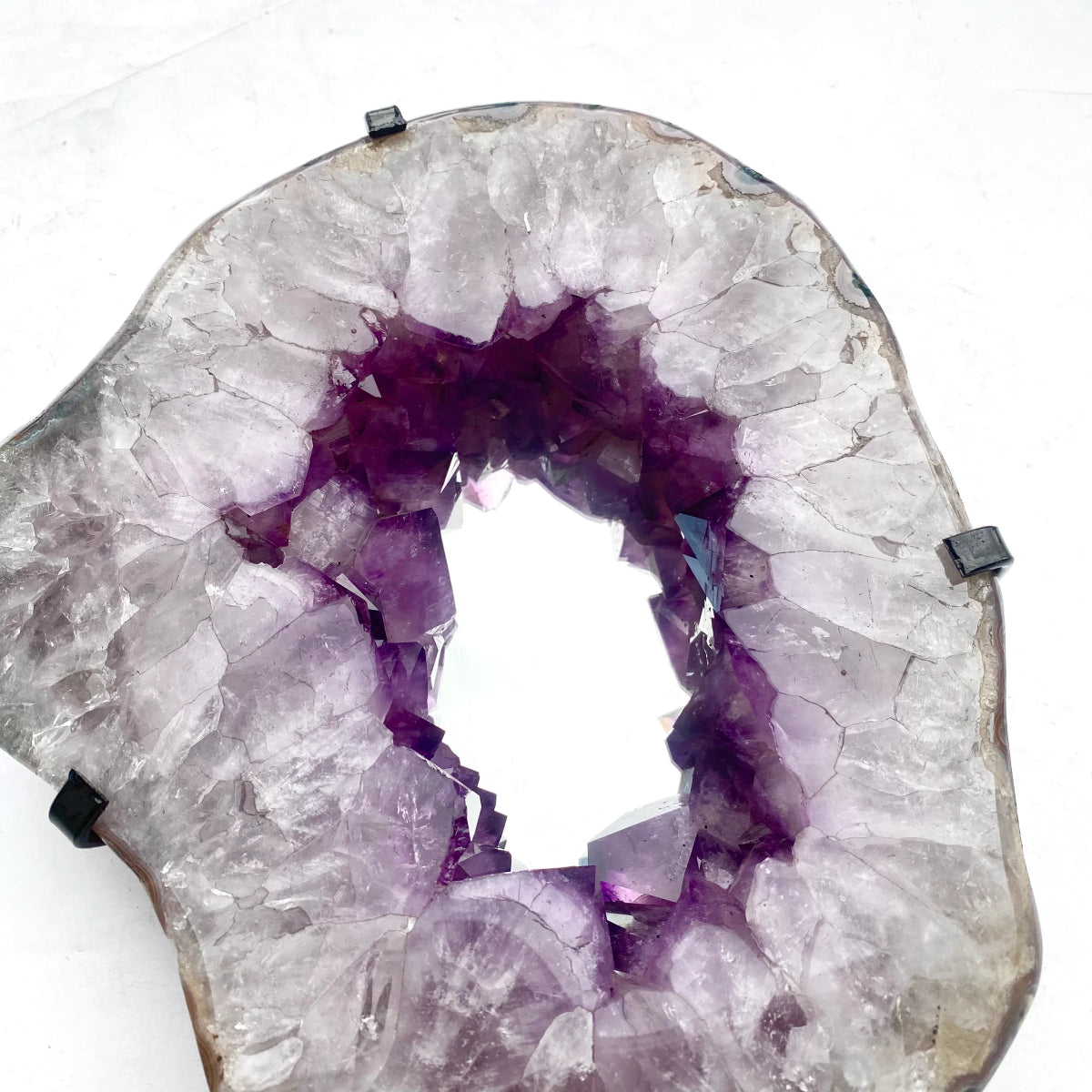 Amethyst Mirror - 4.7kg - Mirror - Divine Decor Co.