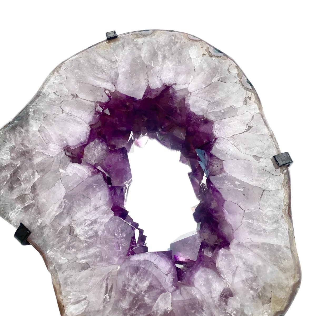 Amethyst Mirror - 4.7kg - Mirror - Divine Decor Co.