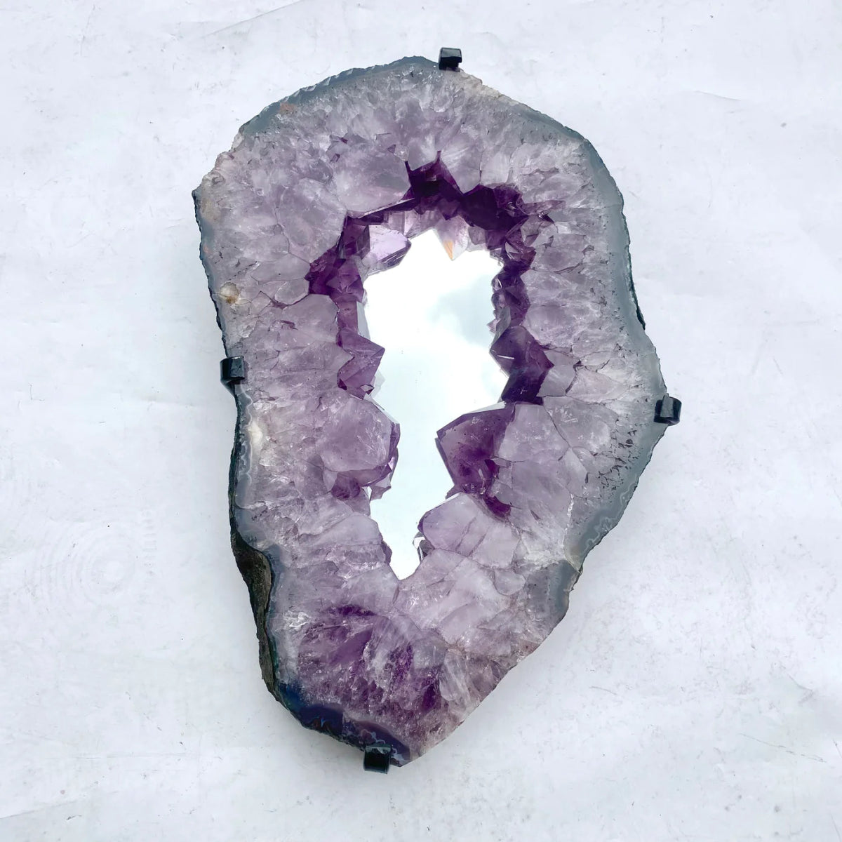 Amethyst Mirror - 6.5kg - Mirror - Divine Decor Co.