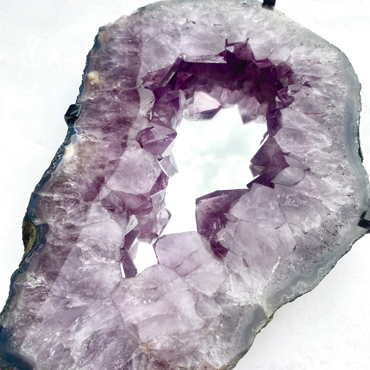 Amethyst Mirror - 6.5kg - Mirror - Divine Decor Co.