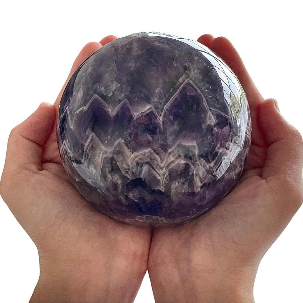 Amethyst Sphere - 9.5cm - Divine Decor Co.