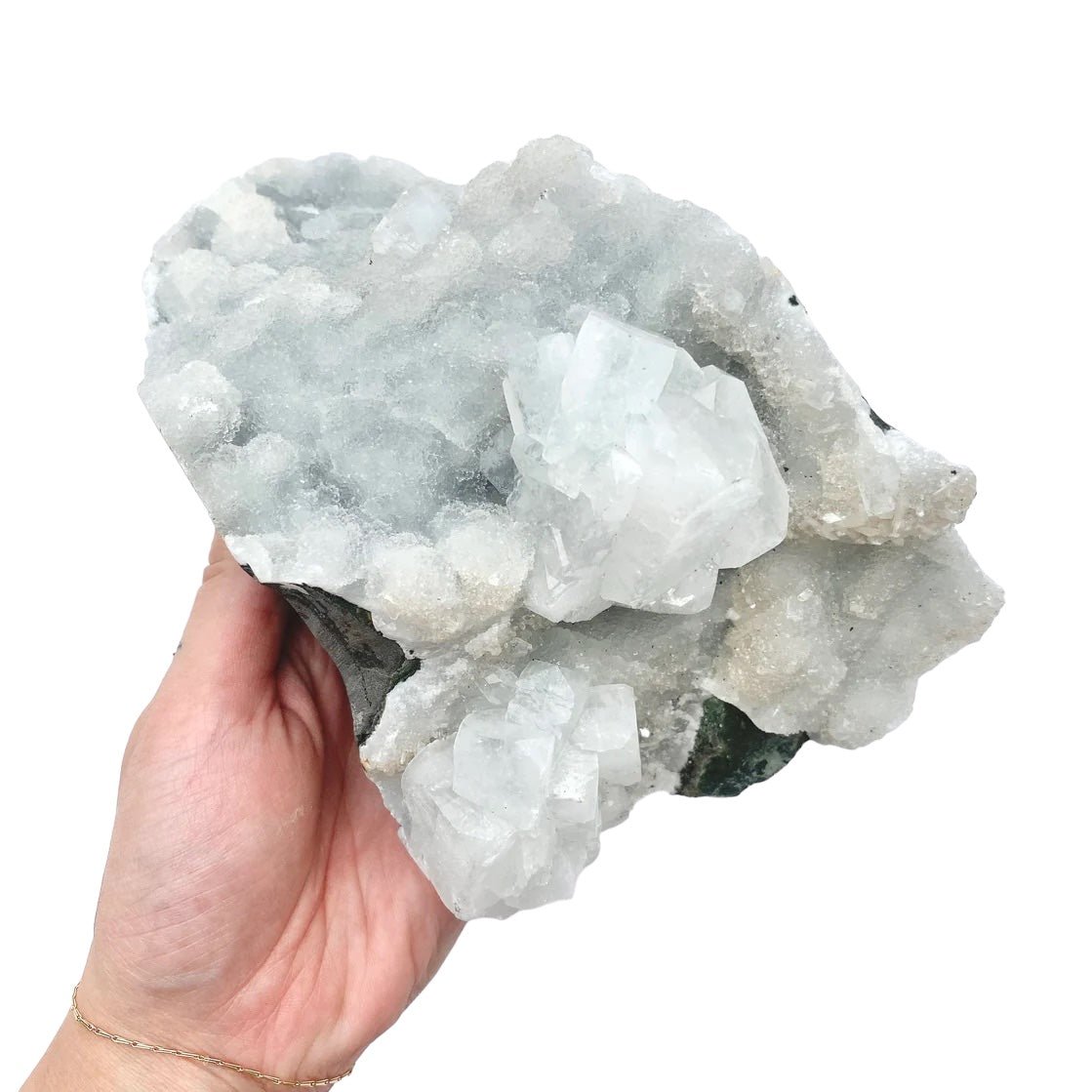 Apophyllite Cluster - 1.4kg - Divine Decor Co.