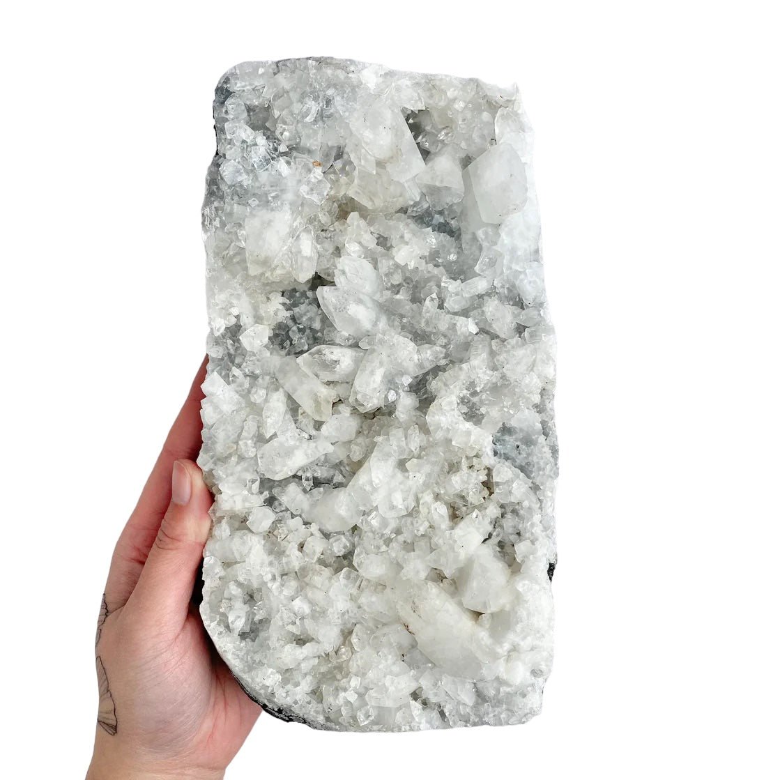 Apophyllite Cluster - 2.4kg - Divine Decor Co.