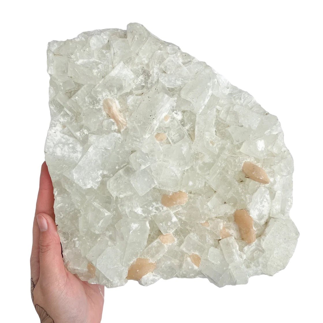 Apophyllite Cluster - 4.2kg - Divine Decor Co.