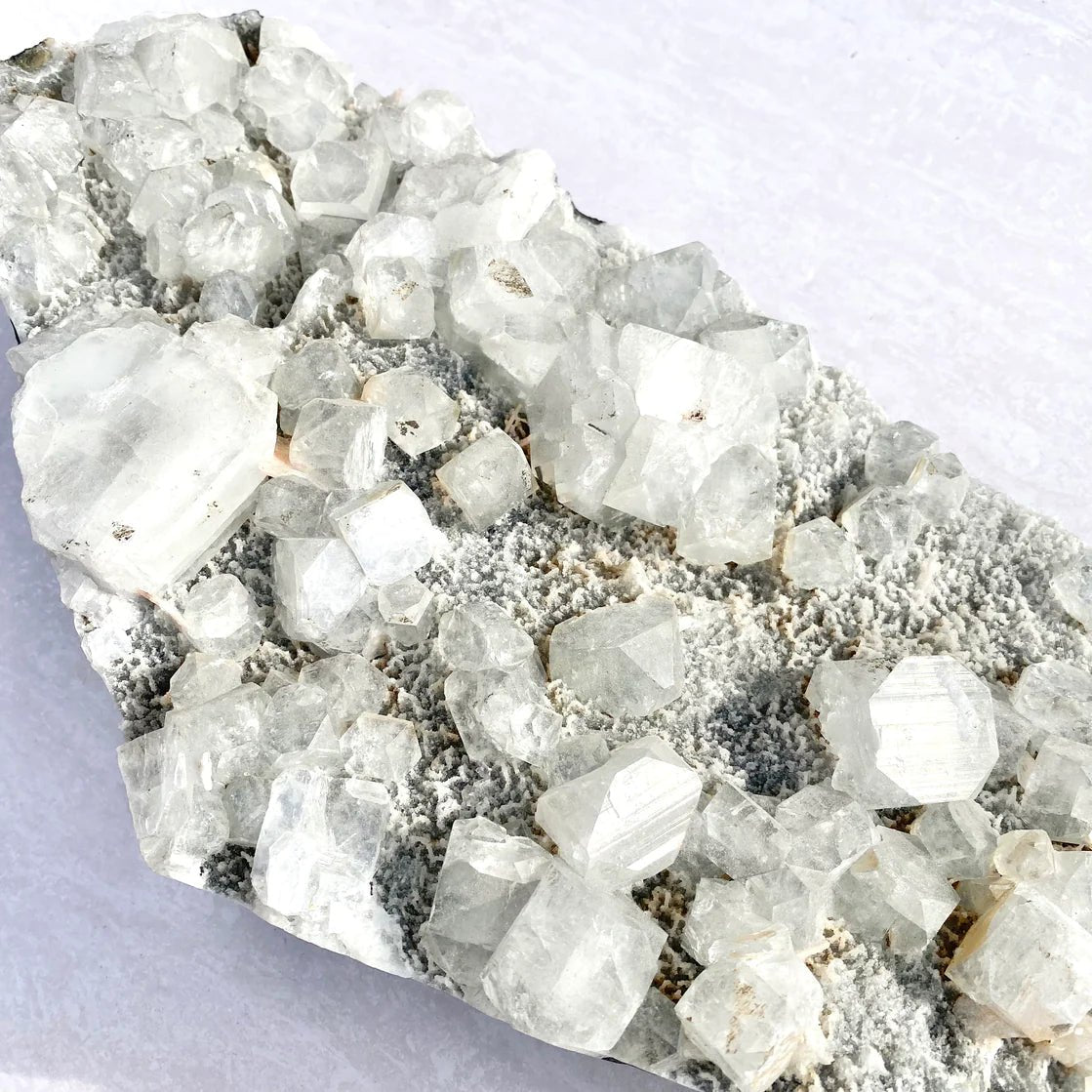 Apophyllite Cluster - 7kg - Divine Decor Co.