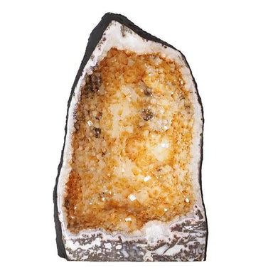 Citrine Geode - 9.12kg - Crystal Geode - Divine Decor Co.