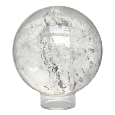 Clear Quartz Sphere - 8cm - Divine Decor Co.