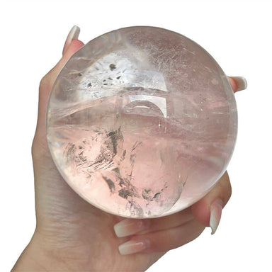 Clear Quartz Sphere - 8cm - Divine Decor Co.