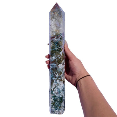 Druzy Ocean Jasper Tower - 33.4cm - Tower - Divine Decor Co.