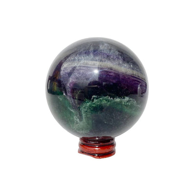 Fluorite Sphere - 8cm - Divine Decor Co.