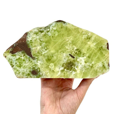 Prehnite Slab - 2.5kg - Divine Decor Co.