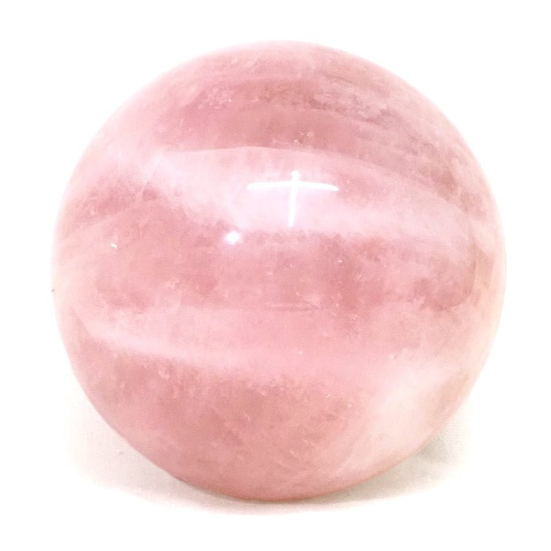 Rose Quartz Sphere - 12cm - Spheres - Divine Decor Co.