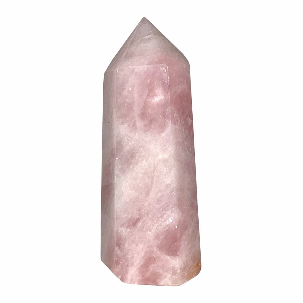 Rose Quartz Tower - 19.8cm - Divine Decor Co.